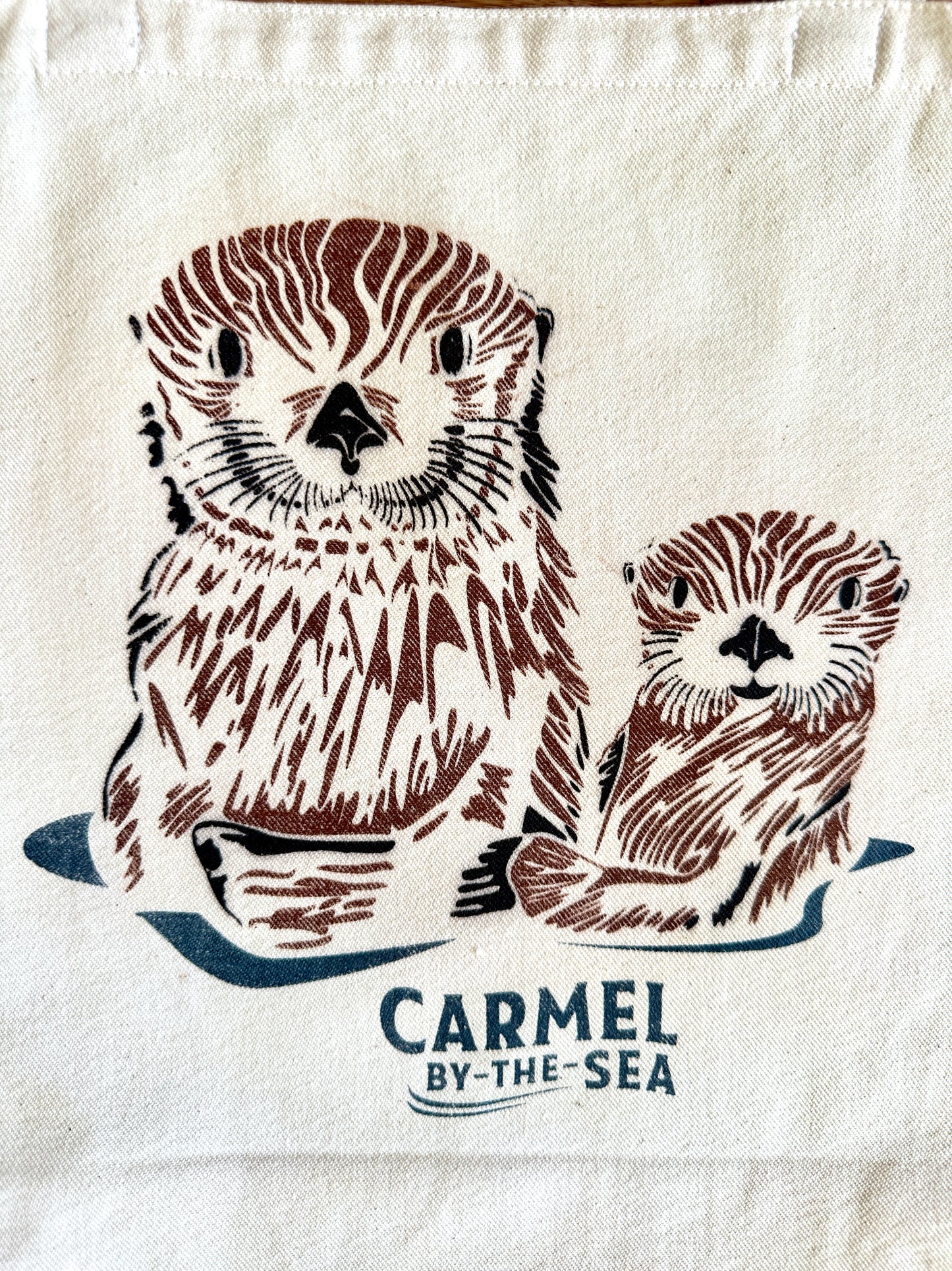 Momma Otter & Pup - Borrowed From the Earth Tote