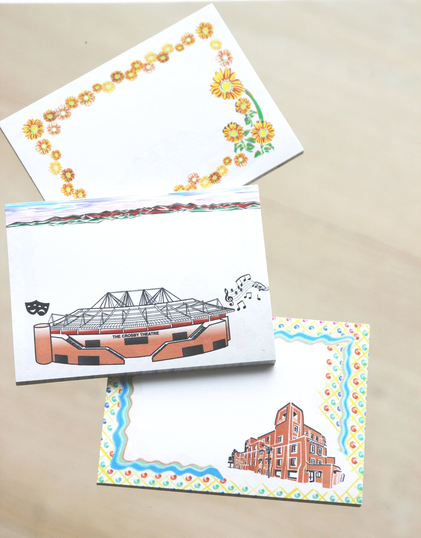 Santa Fe Inspired Sticky Notes