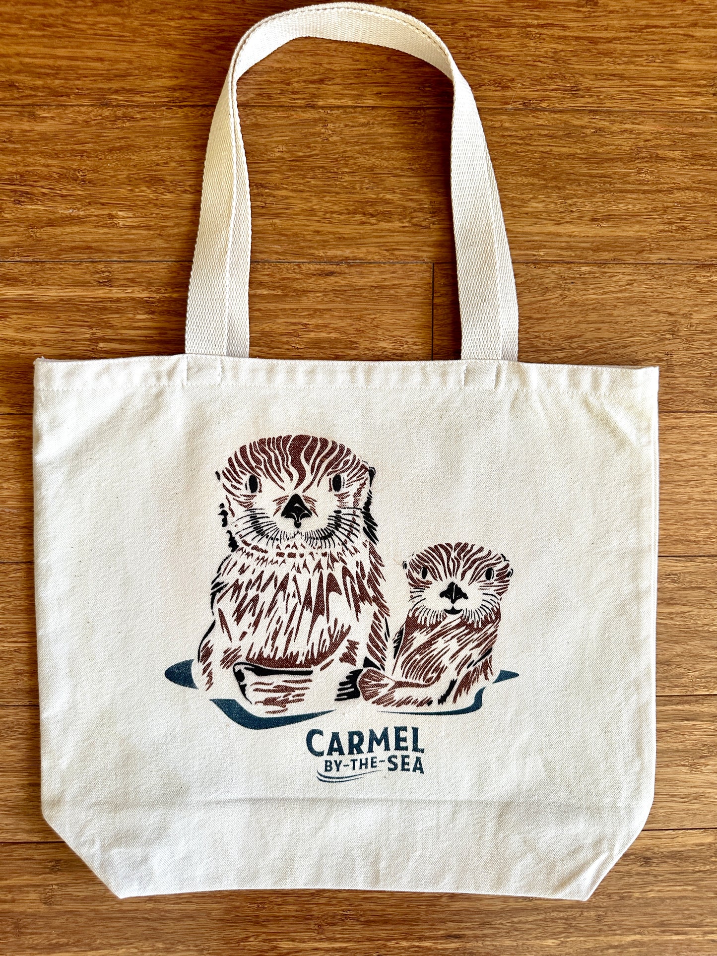 Momma Otter & Pup -  Borrowed From the Earth Tote